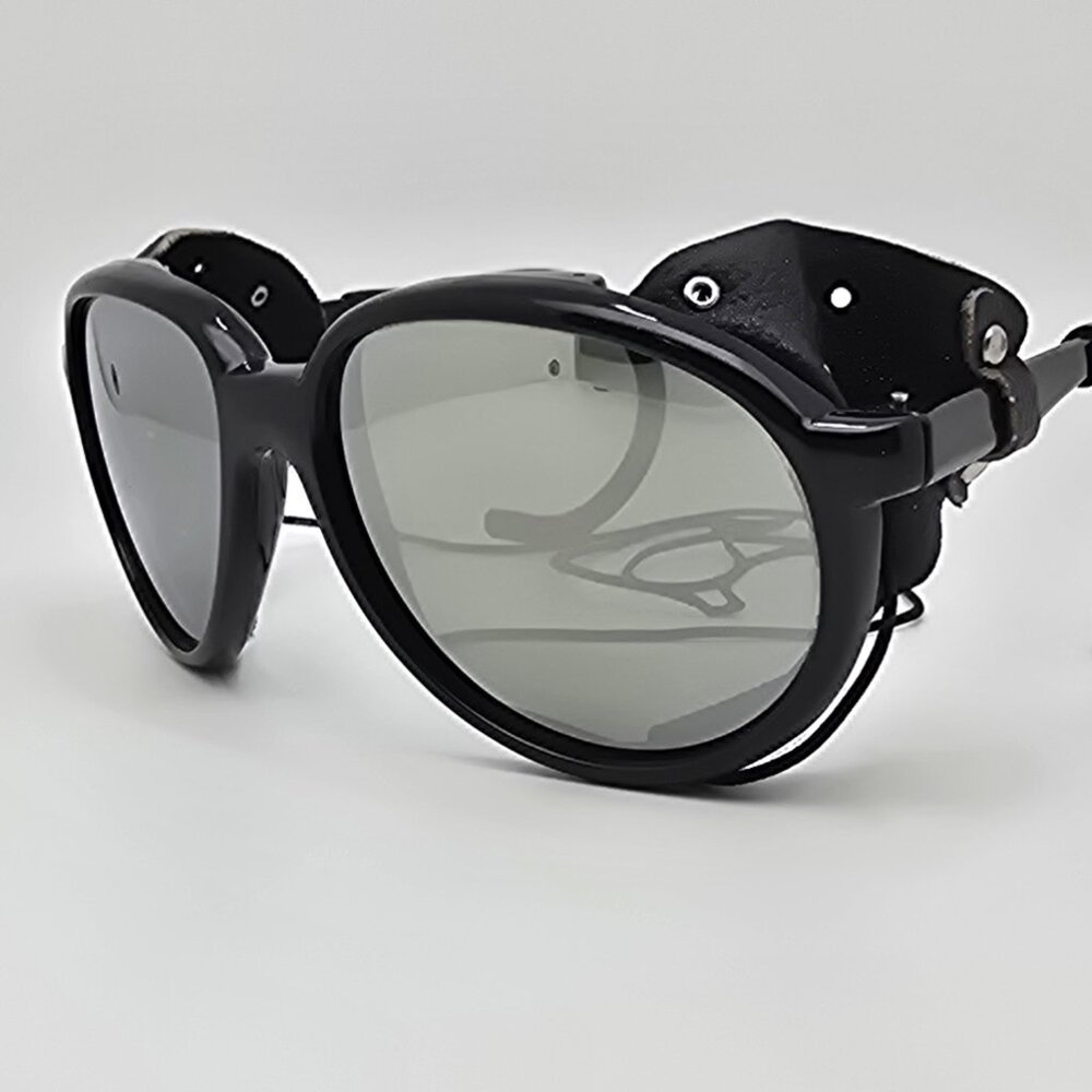 Martin NA400 M537 Black Silver Mirror Lens Glacier Mountaineering Sunglasses